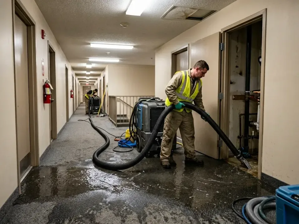multi-unit-apartment-hallway-f-005 — frequently asked questions, Emergency Burst Pipe Water Extraction & Removal in Viroqua,…